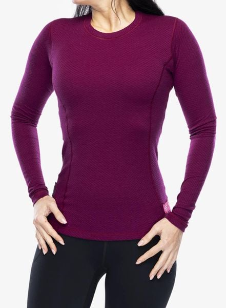 Bluza termoaktywna damska Sensor Merino DF Tee L/S. Fioletowe bluzy damskie Sensor, l, bez wzorów, z materiału, bez kaptura. Za 285.99 zł.