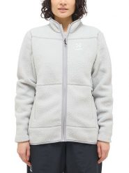 Haglöfs Kurtka polarowa "Mossa Pile" w kolorze białym rozmiar: XS. Białe kurtki damskie Haglöfs, xs, bez wzorów, z polaru, bez kaptura. Za 245.96 zł.