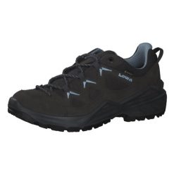 Buty trekkingowe damskie Lowa Sirkos Evo Gtx Lo Ws. Niebieskie obuwie trekkingowe damskie Lowa, z materiału, bez zapięcia. Za 983.00 zł.