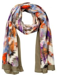 Camel Active Szal ze wzorem rozmiar: onesize. Brązowe szaliki damskie Camel Active, bez wzorów, z bawełny. Za 86.99 zł.