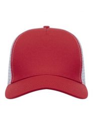 Clique Trucker Cap czapka 5-panelowa z bawełnianego twillu – Red/White. Czerwone czapki damskie CLIQUE, bez wzorów, z bawełny. Za 77.77 zł.
