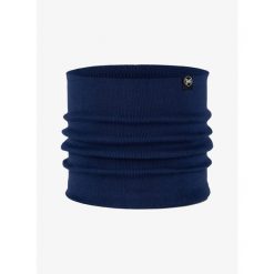 Komin na szyję Buff Lilon - midnight. Niebieskie kominy damskie Buff, bez wzorów, z materiału. W wyprzedaży za 90.94 zł.