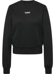 Damska bluza typu crop Hummel LGC Daya. Czarne bluzy damskie Hummel, na wiosnę, xs, bez wzorów, z bawełny, bez kaptura. Za 207.30 zł.