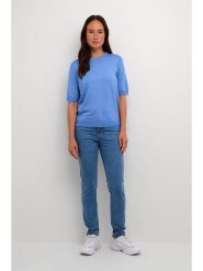 Kaffe Sweter w kolorze niebieskim rozmiar: XL. Niebieskie swetry klasyczne damskie Kaffe, xl, bez kołnierzyka. Za 60.99 zł.