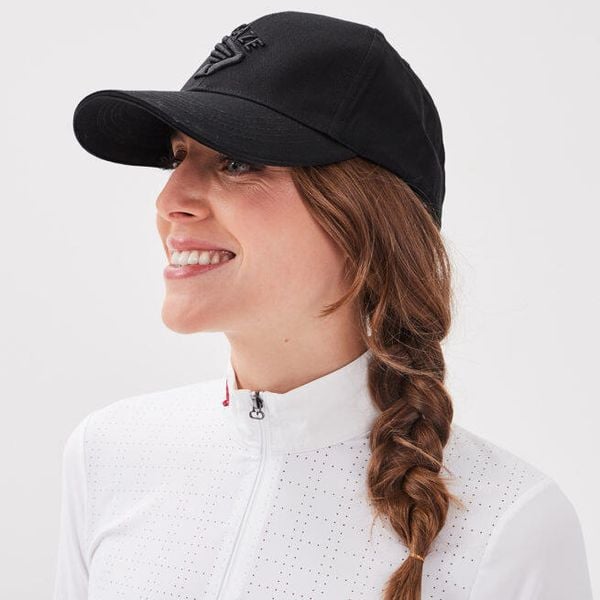 Czapka Gaze Jivago. Czarne czapki z daszkiem damskie GAZE, bez wzorów. Za 202.50 zł.