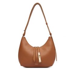 Torebka Furla. Brązowe torebki klasyczne damskie Furla, bez dodatków. Za 1,259.00 zł.