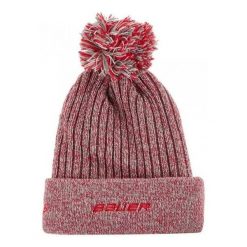 Czapka Dzianinowa Z Pomponem Team. Zielone czapki damskie BAUER, bez wzorów, z dzianiny. Za 224.99 zł.