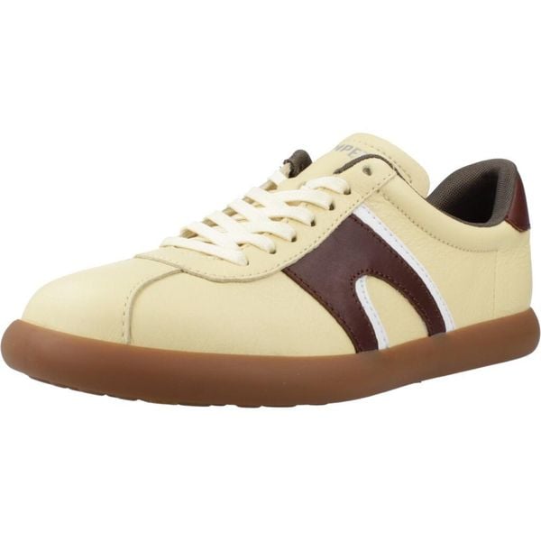 Buty CAMPER SELLA FLORA Żółty. Żółte obuwie trekkingowe damskie Camper, ze skóry, bez zapięcia. Za 446.50 zł.