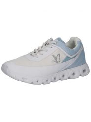 Caprice Sneakersy w kolorze biało-błękitnym rozmiar: 39. Białe obuwie sportowe damskie Caprice, bez zapięcia. Za 210.81 zł.