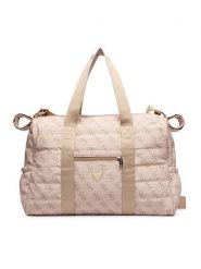 Guess Torba do wózka H5BW18 WFTO0 Beżowy. Brązowe torebki klasyczne damskie Guess, z materiału, bez dodatków. Za 394.99 zł.