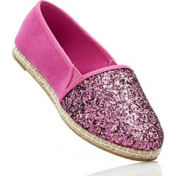 Espadryle bonprix różowy. Czerwone balerinki damskie bonprix. Za 24.99 zł.
