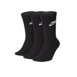 SKARPETY Nike Sportswear Everyday, Dla obu płci. Czarne skarpetki damskie Nike, bez wzorów, z poliesteru. Za 76.99 zł.