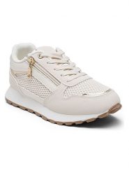 Foreverfolie Sneakersy w kolorze beżowym rozmiar: 39. Brązowe obuwie sportowe damskie Foreverfolie, bez zapięcia. Za 144.92 zł.