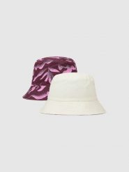 4F Kapelusz dwustronny bucket hat damski - multikolor XS/S. Kapelusze damskie 4F, bez wzorów, z bawełny, sportowe. W wyprzedaży za 59.99 zł.