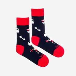 Skarpety Coqui 35-38 - czerwone. Czerwone skarpetki damskie 909, bez wzorów. Za 95.99 zł.