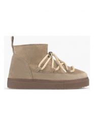 INUIKII Botki zimowe "Classic Sneaker Low" w kolorze beżowym rozmiar: 36. Brązowe botki damskie Inuikii, na zimę, z materiału, bez obcasa, bez zapięcia. Za 858.58 zł.