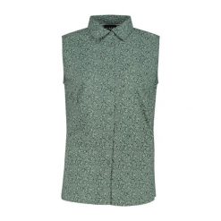 Koszula damska CMP. Białe koszule damskie CMP, na lato, xs, bez wzorów, z materiału, bez kołnierzyka, bez ramiączek. Za 224.50 zł.