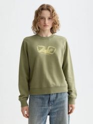 Scotch & Soda Bluza w kolorze khaki rozmiar: S. Brązowe bluzy damskie Scotch & Soda, s, bez wzorów, z bawełny, bez kaptura. Za 179.95 zł.