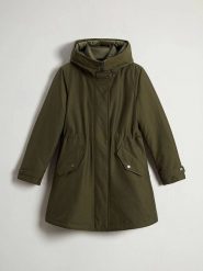 Woolrich Parka "Authentic 3in1" w kolorze khaki rozmiar: S. Brązowe parki damskie Woolrich, s, bez kaptura. Za 3,016.14 zł.