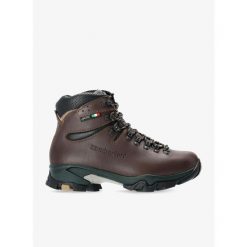Buty trekkingowe damskie Zamberlan Vioz GTX. Brązowe obuwie trekkingowe damskie Zamberlan, bez zapięcia. Za 687.99 zł.