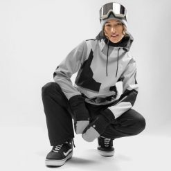 Kurtka snowboardowa damska W1-W Tibet. Czarne kurtki damskie SIROKO, s, bez wzorów, z softshellu, bez kaptura. Za 844.00 zł.