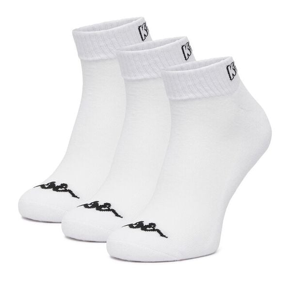 Skarpety długie Kappa. Białe skarpetki damskie Kappa, bez wzorów. Za 34.99 zł.