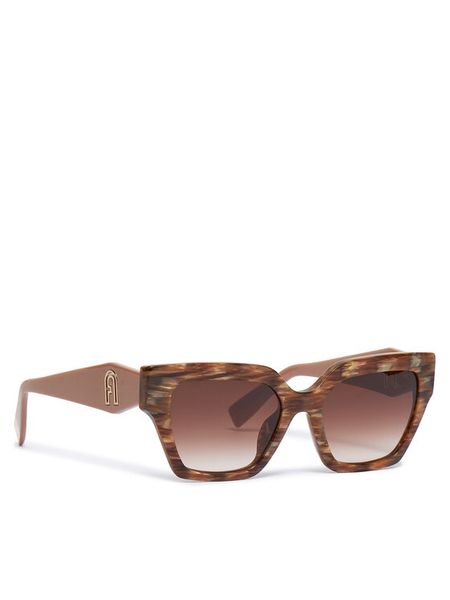 Furla Okulary przeciwsłoneczne WD00122 BX3774 3211S Brązowy. Brązowe okulary przeciwsłoneczne damskie Furla. Za 409.99 zł.