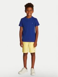 Tommy Hilfiger T-Shirt Essential KB0KB06879 D Niebieski Regular Fit. Niebieskie t-shirty i koszulki chłopięce Tommy Hilfiger, bez wzorów, z bawełny, bez kołnierzyka, bez ramiączek. Za 89.99 zł.