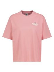Eight2Nine Koszulka w kolorze jasnoróżowym rozmiar: XS. Różowe bluzki damskie Eight2Nine, xs, bez wzorów, z bawełny, bez kołnierzyka, bez ramiączek. Za 47.95 zł.