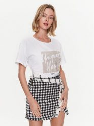 Liu Jo T-Shirt WA3277 JS923 Biały Regular Fit. Białe t-shirty damskie Liu Jo, m, bez wzorów, z bawełny, bez kołnierzyka. Za 269.99 zł.