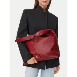 Torebka Beverly Hills Polo Club. Czerwone torebki klasyczne damskie Beverly Hills Polo Club, bez dodatków. Za 229.99 zł.