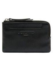 Liebeskind Berlin Skórzany portfel w kolorze czarnym - 13 x 8 cm rozmiar: onesize. Czarne portfele damskie Liebeskind Berlin, bez wzorów, z materiału. Za 113.99 zł.