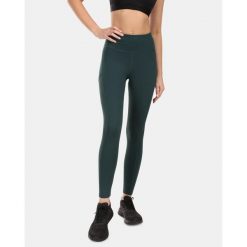 Damskie legginsy Kilpi JAMILY-W. Zielone legginsy damskie Kilpi, s, bez wzorów, z nylonu. Za 207.23 zł.