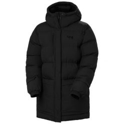 Parka dla kobiet Helly Hansen Aurora. Czarne parki damskie Helly Hansen, na zimę, z puchu, z kapturem. W wyprzedaży za 1,252.50 zł.