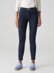 OPUS Dżinsy - Skinny fit - w kolorze granatowym rozmiar: 34/L28. Niebieskie jeansy damskie Opus. Za 171.28 zł.