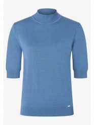 More & More Sweter w kolorze błękitnym rozmiar: 40. Niebieskie swetry klasyczne damskie More & More, s, z wiskozy, bez kołnierzyka. Za 174.84 zł.