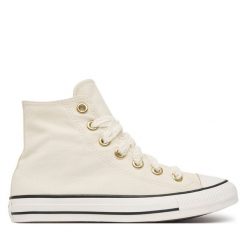Trampki Converse. Brązowe trampki damskie Converse, bez wzorów, bez zapięcia. Za 349.99 zł.