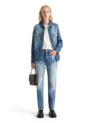 Scotch & Soda Dżinsy - Boyfriend fit - w kolorze niebieskim rozmiar: W28/L30. Niebieskie jeansy damskie Scotch & Soda, z podwyższonym stanem. Za 240.43 zł.