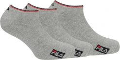 Skarpetki Fila 3-pak Bamboo Invisible Color 35-38. Szare skarpetki damskie 661, bez wzorów, z elastanu. Za 112.99 zł.