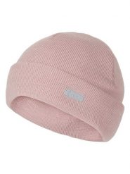 HULABALU Czapka w kolorze jasnoróżowym rozmiar: onesize. Różowe czapki damskie Hulabalu, z aplikacjami, prążkowane. Za 52.99 zł.