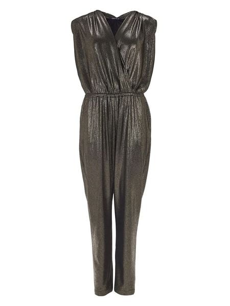 SWING Kombinezon w kolorze khaki rozmiar: 46. Brązowe kombinezony damskie Swing, bez wzorów, bez kołnierzyka, bez ramiączek. Za 231.68 zł.