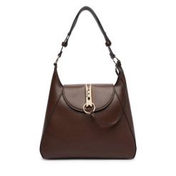 Torebka LOVE MOSCHINO. Brązowe torebki klasyczne damskie Love Moschino, bez dodatków. Za 949.99 zł.