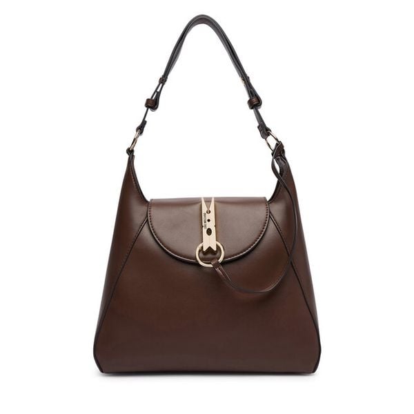 Torebka LOVE MOSCHINO. Brązowe torebki klasyczne damskie Love Moschino, bez dodatków. Za 949.99 zł.