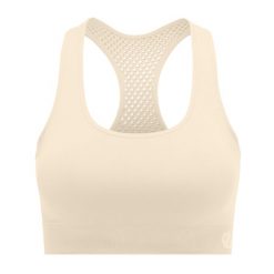 Damski Biustonosz Sportowy Dont Sweat It II. Żółte biustonosze sportowe damskie Dare 2b, bez wzorów. Za 93.99 zł.