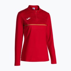 Bluza do biegania damska Joma Record III. Czerwone bluzy damskie Joma, l, bez wzorów, bez kaptura. Za 129.99 zł.