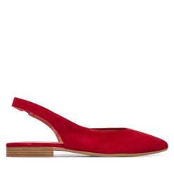 Baleriny Tamaris. Czerwone balerinki damskie Tamaris, bez wzorów. Za 369.99 zł.