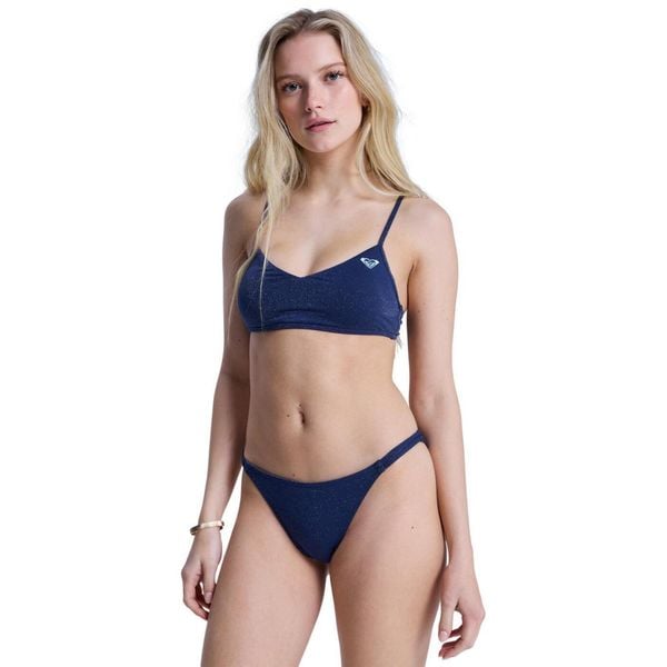 Dół bikini dla Kobiety ROXY SHINE Niebieski. Niebieskie bikini Roxy, bez wzorów, z elastanu. Za 149.99 zł.