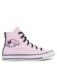 Converse Trampki Chuck Taylor All Star A21836C Różowy jasny. Czerwone trampki damskie Converse, bez wzorów, z materiału, bez zapięcia. Za 399.99 zł.
