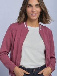 Street One bluza z kapturem Kobiety Modal różowy, 46. Czerwone bluzy damskie Street One, bez wzorów, z kapturem. Za 299.95 zł.