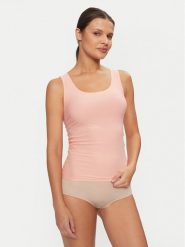 Chantelle Top Soft Stretch C26460 Pomarańczowy Regular Fit. Brązowe koszule nocne i halki Chantelle, bez wzorów, z syntetyku, bez ramiączek. Za 169.99 zł.